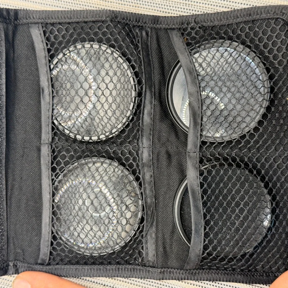 Vivitar Series 1 58mm Lens Filter Set 10X Macro Close-Up +1 +2 +4 FLD with Case‎